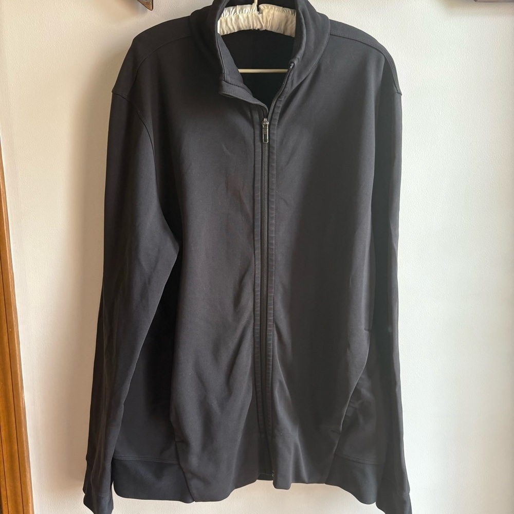 Lululemon Men's Black Zip-Up Jacket XL